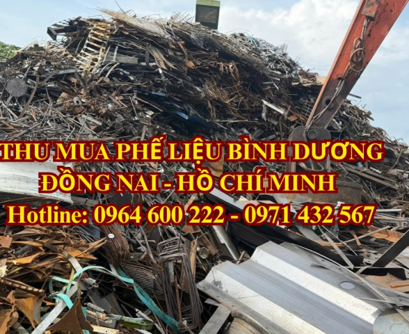 BÃI THU MUA PHẾ LIỆU GIÁ CAO TẠI BÌNH DƯƠNG