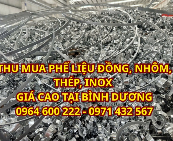 THU MUA PHẾ LIỆU ĐỒNG - NHÔM - THÉP - INOX GIÁ CAO TẠI BÌNH DƯƠNG