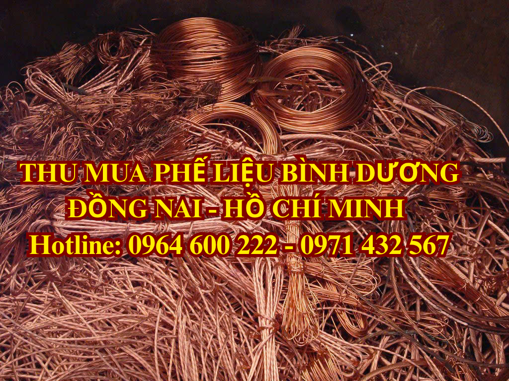 THU MUA PHẾ LIỆU GIÁ CAO TẠI BÌNH DƯƠNG