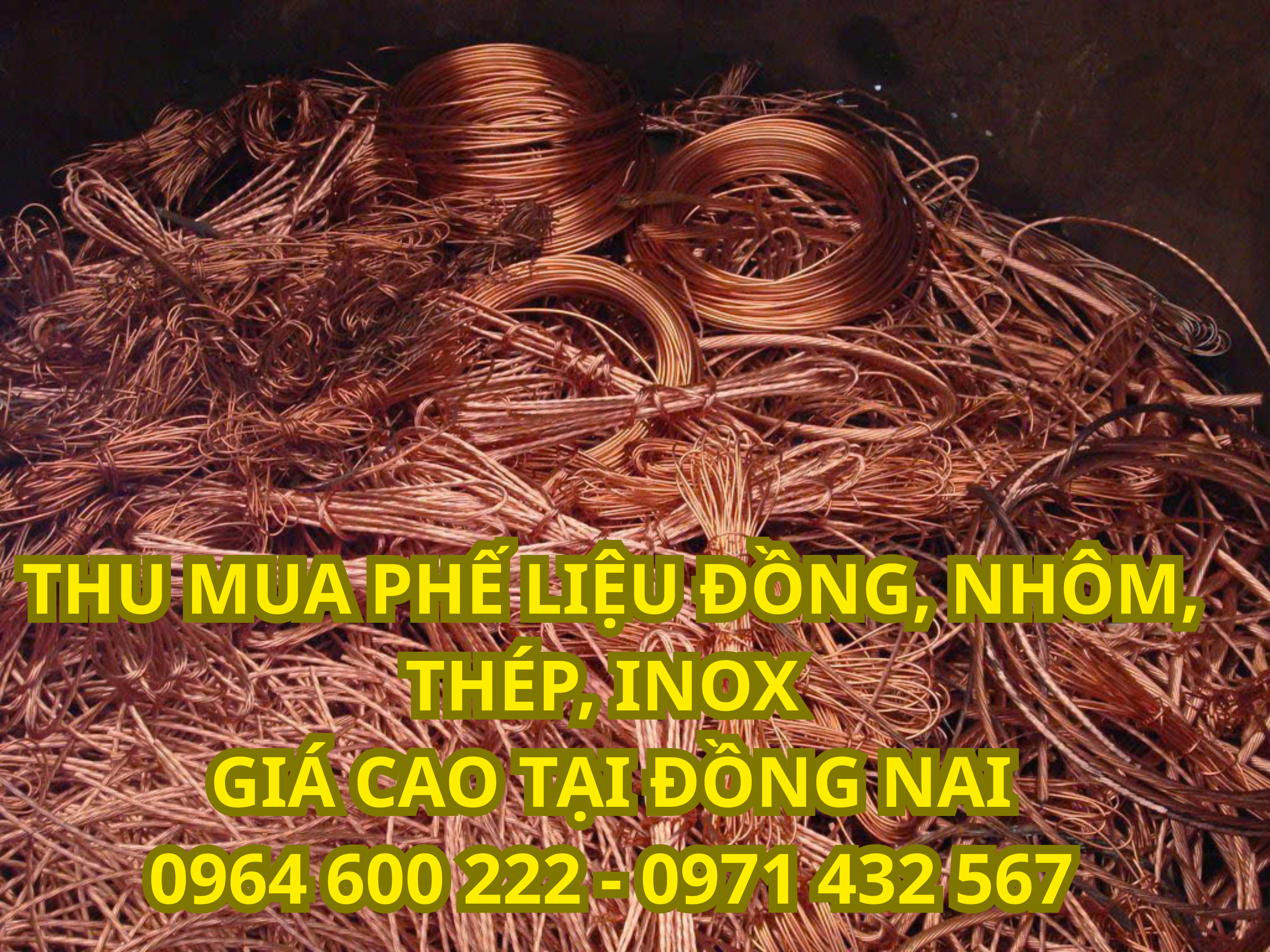 THU MUA PHẾ LIỆU GIA CAO TAI ĐỒNG NAI